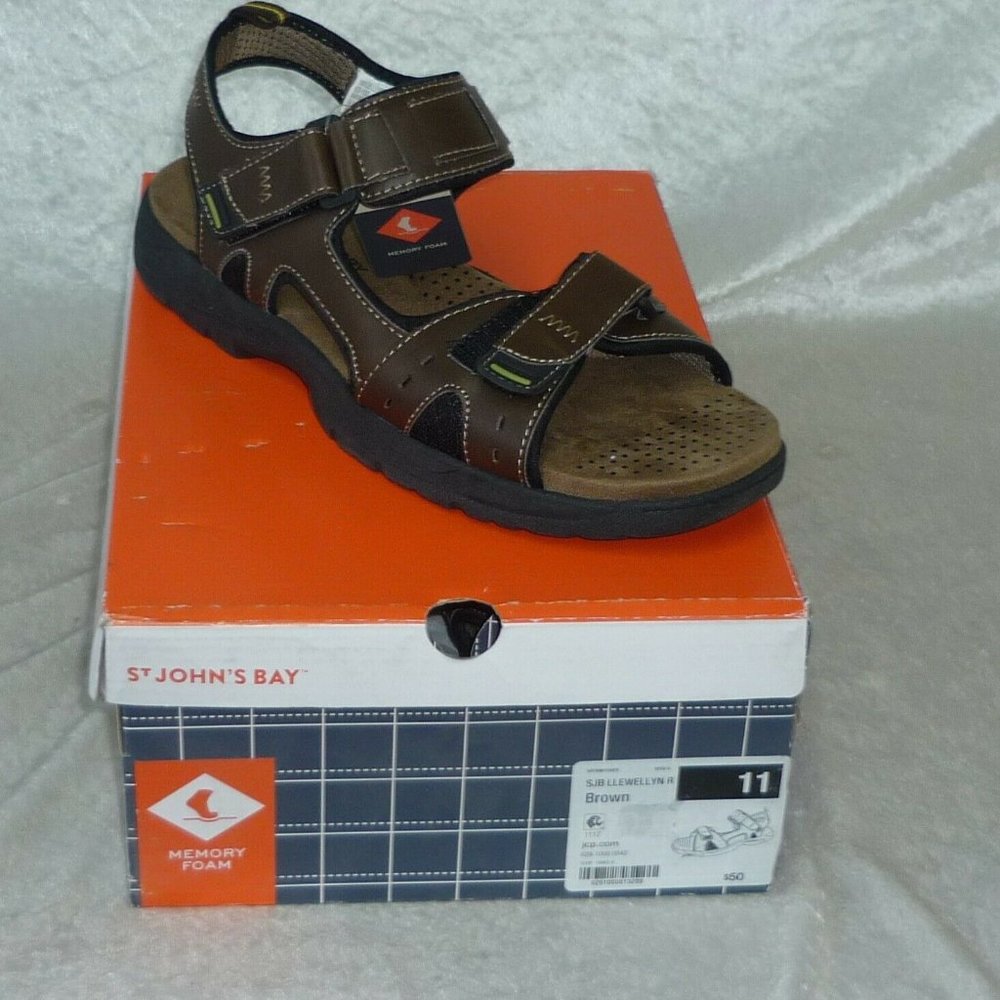 Men's Sandals St John's Bay Llewellyn size  11, 12 NEW - Picture 3 of 3
